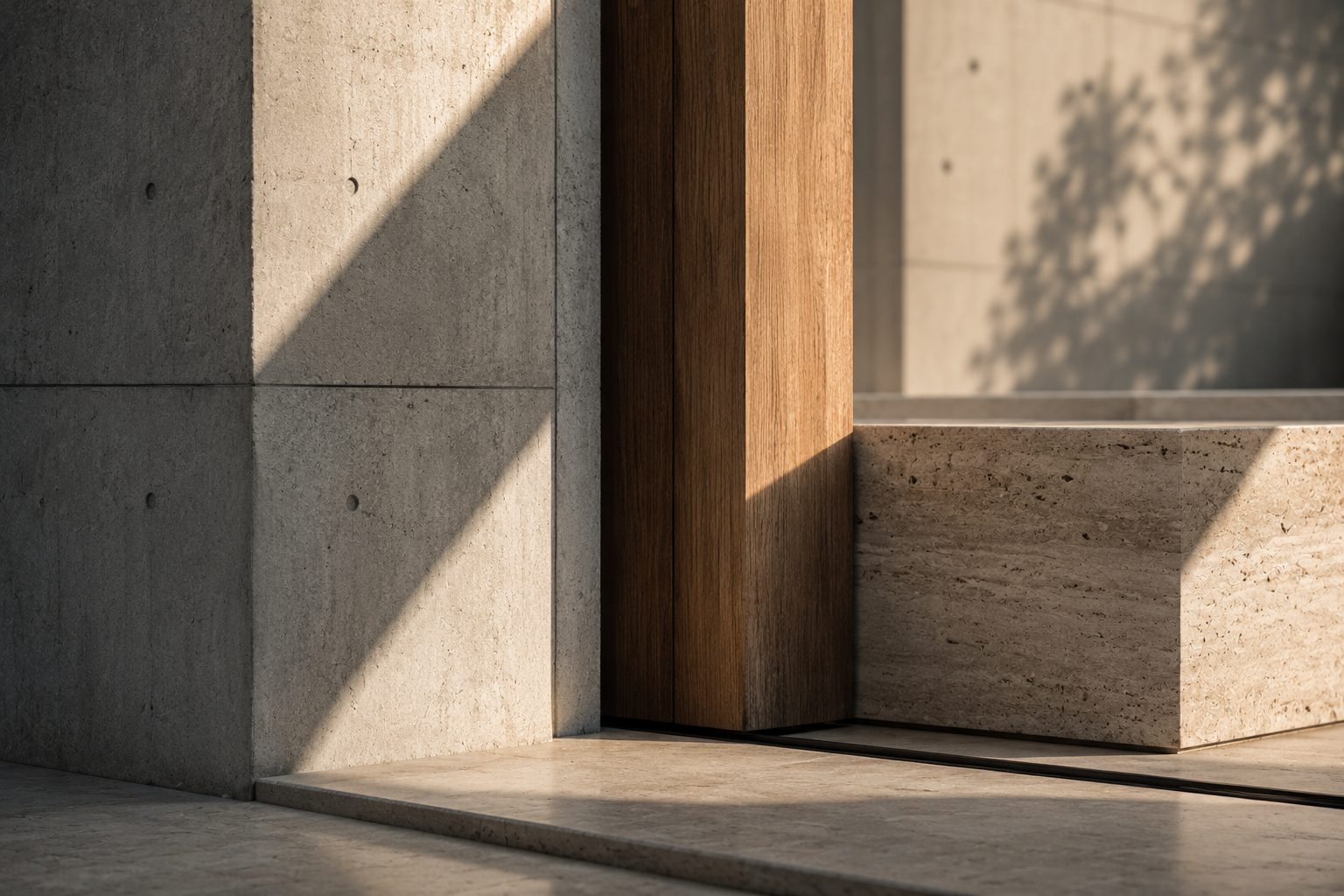 Architectural studio material detail