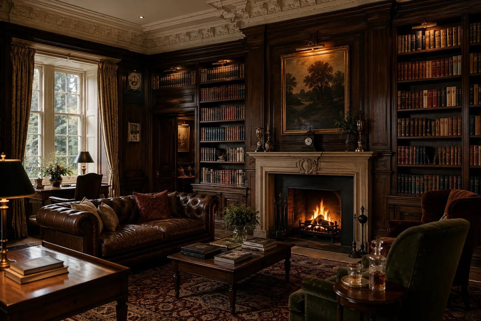 Library Interior