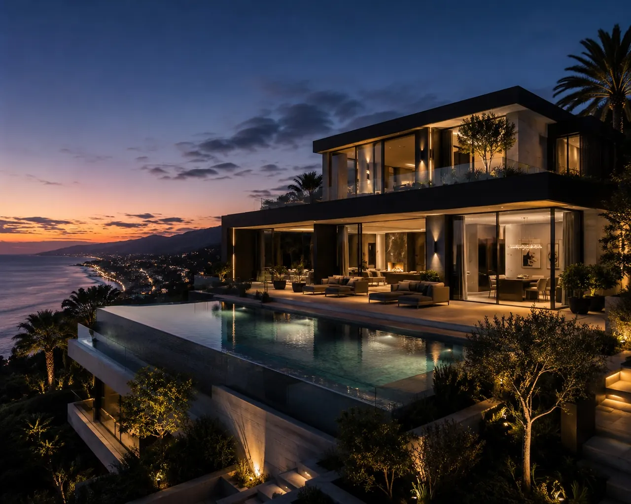 Villa Aurelia, residencia moderna de lujo con vistas panoramicas