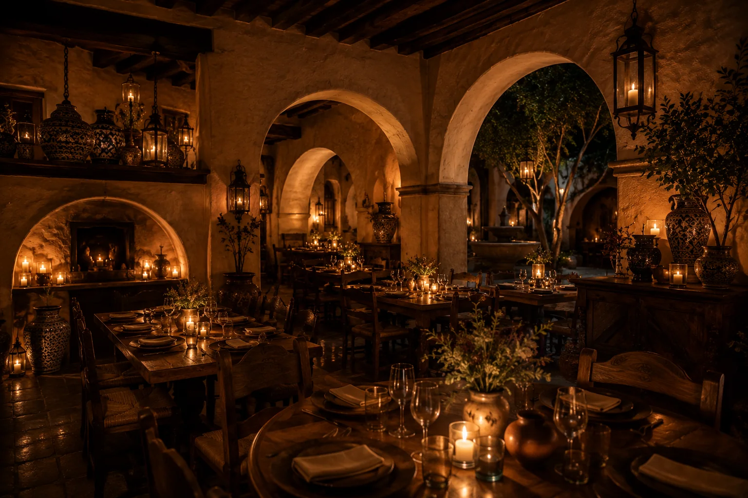 Restaurant interior